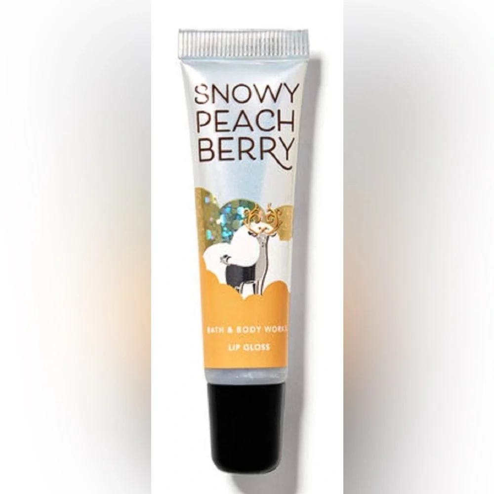 Bath & Body Works Snowy Peach Berry Lip Gloss